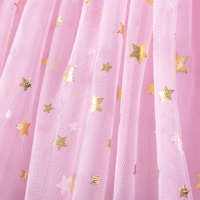 Summer Kids Dress Cute Tulle Baby Dress Children's Princess Dress