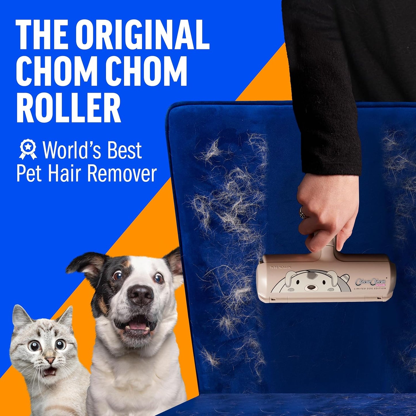 ChomChom Roller Pet Hair Remover – Dog Pattern