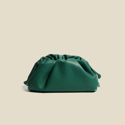 New Fashion Solid Color Headbag For Women Soft Leather Shoulder Crossbody Bag Female Travel Casual Bags