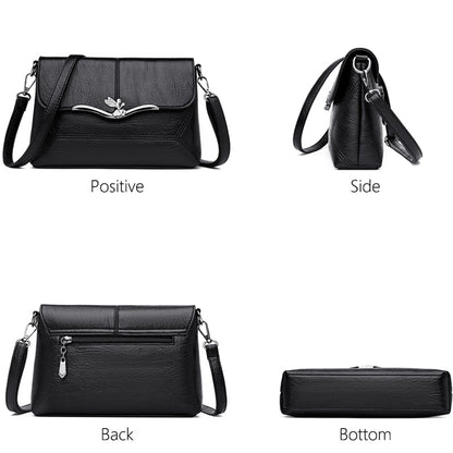 Women Fashion Tote Bag High Quality Soft Leather Ladies Handbags Female Small Shoulder Crossbody Bags for Ladies