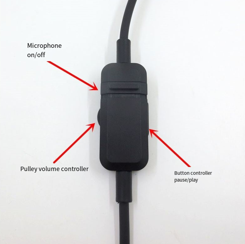 Baiya MMX300II Second Generation Head Mounted Earphones Game Chicken Earphone Cable Audio Cable