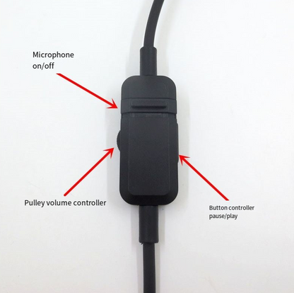 Baiya MMX300II Second Generation Head Mounted Earphones Game Chicken Earphone Cable Audio Cable