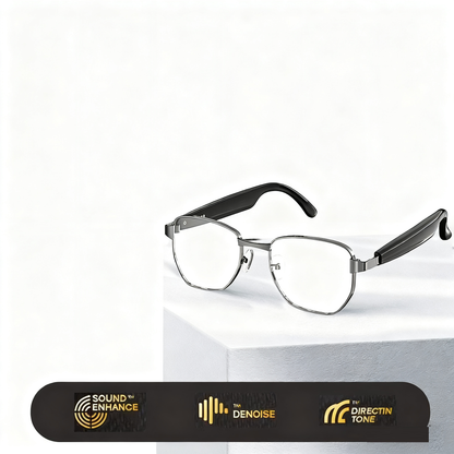 HY-C8 AI Intelligent Translation Wireless Bluetooth Glasses Earphones 75 Language Conference Simultaneous Interpretation