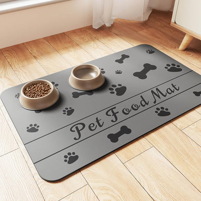 Pet Feeding Mat - Bones main