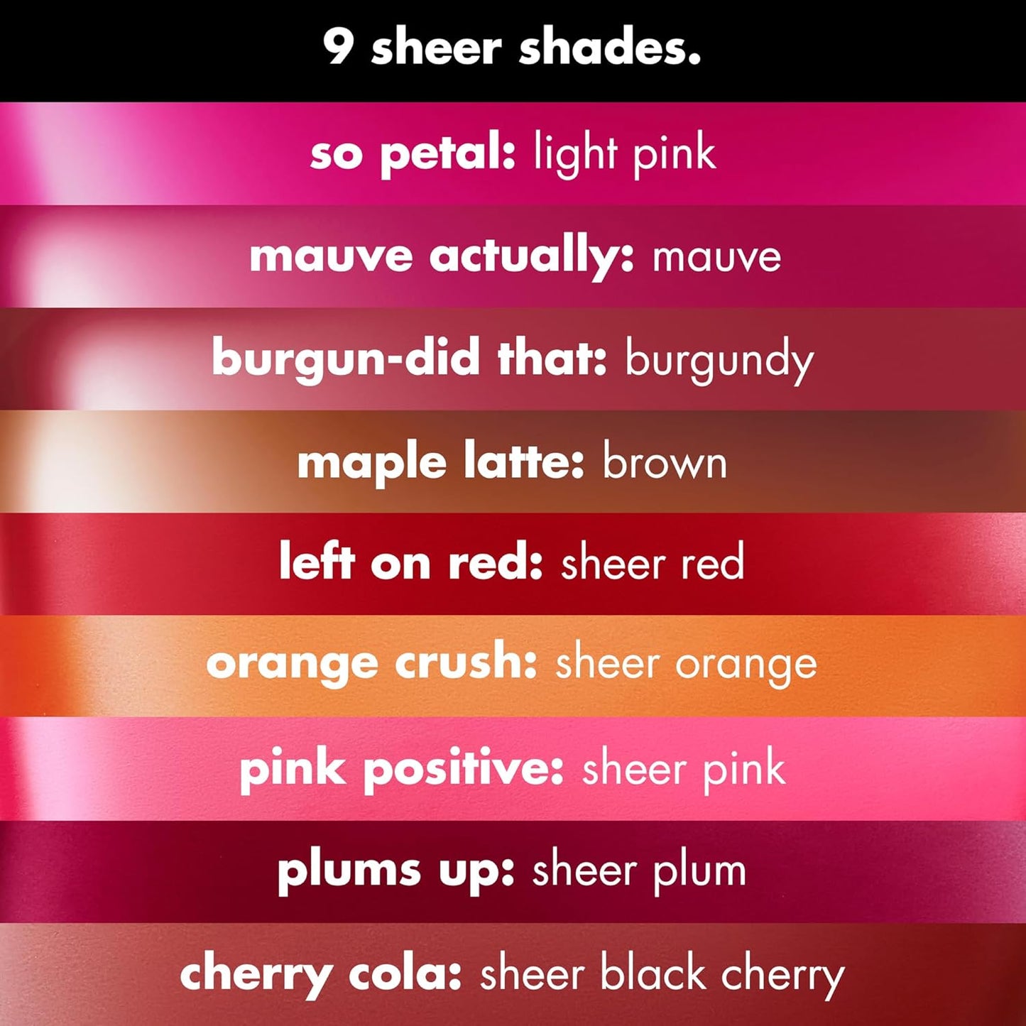 Sheer For It Blush Tint – Left on Red