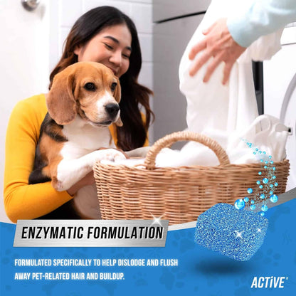 Washing Machine Cleaner Tablets for Pet Owners – 24 Count