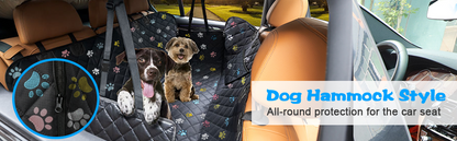 Dog Car Seat Cover for Pets -Colorful (Size: Standard - 54" Length)