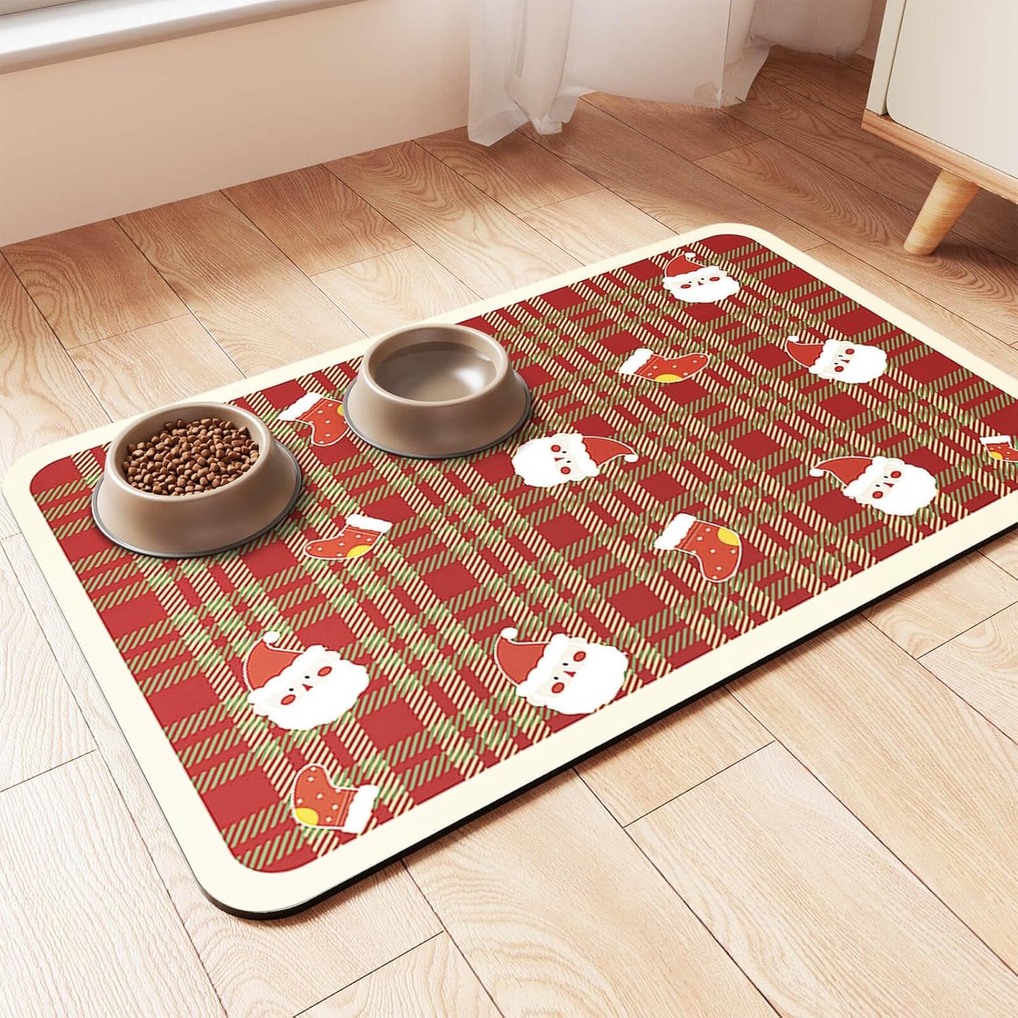 Pet Feeding Mat - Red main