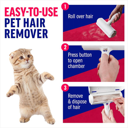 ChomChom Roller Pet Hair Remover – White