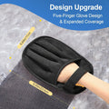 Five Finger Pet Hair Removal Glove - Black
