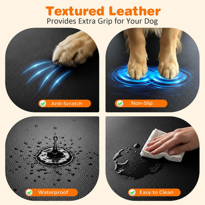 Dog Car Seat Cover for Pets - Black (Size: Standard - 54" Length)