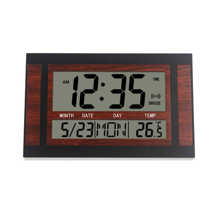 Large Screen Ultra Silent Electronic Alarm Clock Desktop Electronic Clock