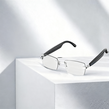 HY-C8 AI Intelligent Translation Wireless Bluetooth Glasses Earphones 75 Language Conference Simultaneous Interpretation