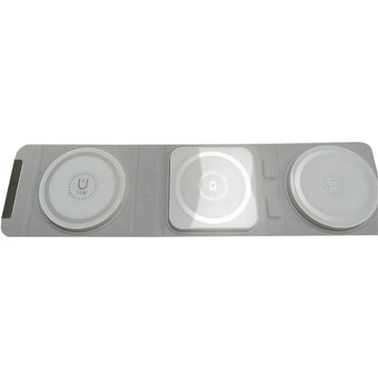 3-in-1 Magnetic Multi-function Charger Folding Wireless Charger for Xiaomi  Apple Phone Headset Watch Airpods Charger