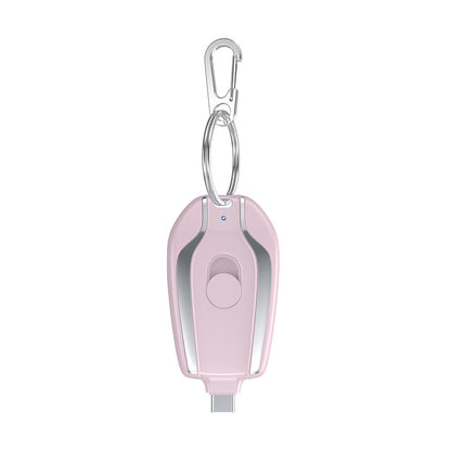 Mini Key Chain Charging Bag Portable Mobile Power Wireless Portable 1500mA Emergency Power
