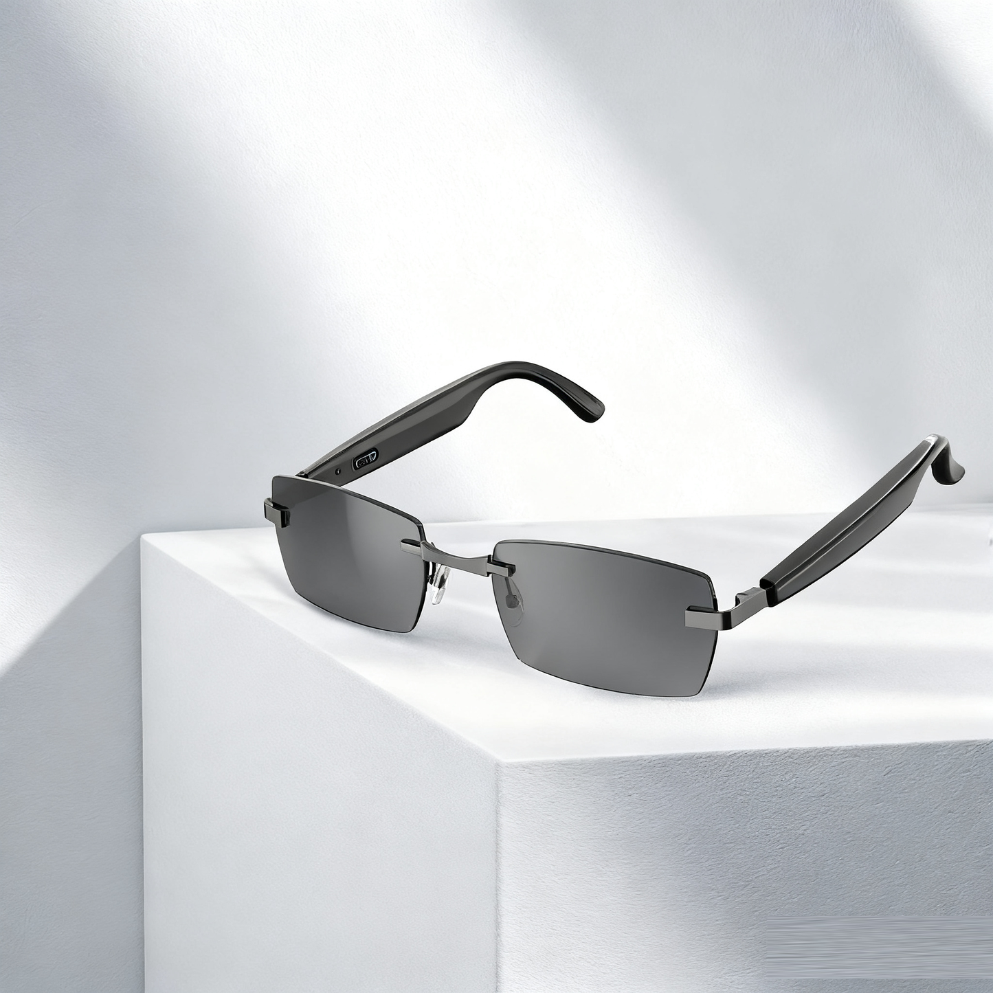 HY-C8 AI Intelligent Translation Wireless Bluetooth Glasses Earphones 75 Language Conference Simultaneous Interpretation