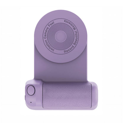 New mobile phone photo magnetic suction wireless charging stand Bluetooth Desktop lazy charging rack selfie stick