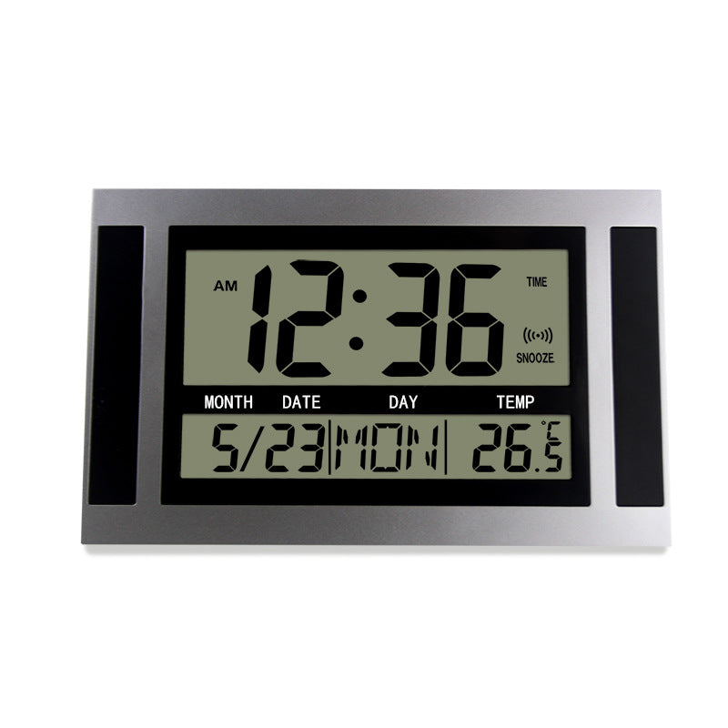 Large Screen Ultra Silent Electronic Alarm Clock Desktop Electronic Clock