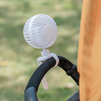 Stroller Fan Portable Small Children's Fan Student Dormitory USB Wrist Fan