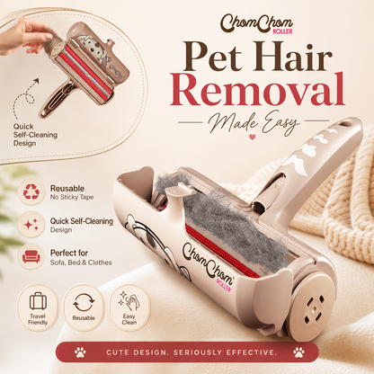 ChomChom Roller Pet Hair Remover – Dog Pattern